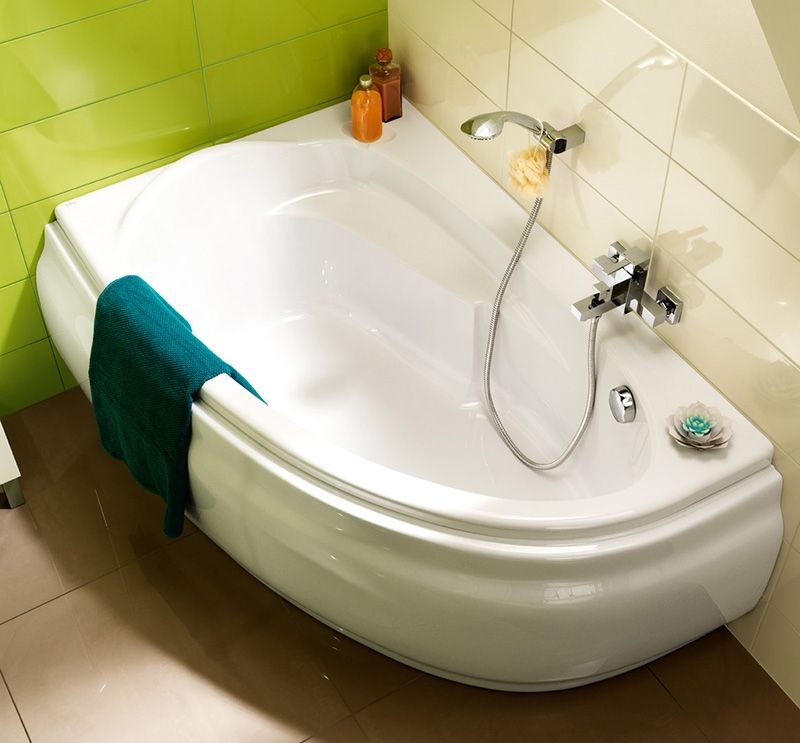 Акриловая ванна Cersanit Joanna 160х95 L Белая