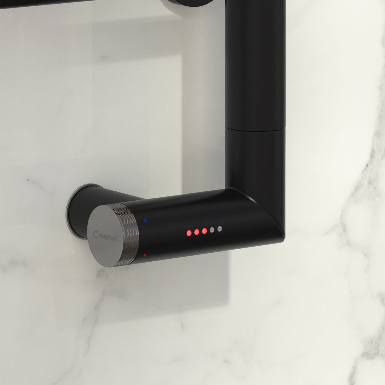 Модуль скрытого подключения для МЭМ d 28 мм (Матовый черный)