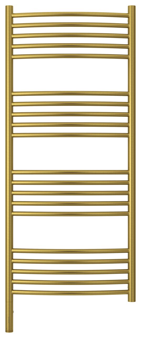 Полотенцесушитель электрический "БОГЕМА 3.0" 1200х500 / МЭМ левый (Состаренная латунь)