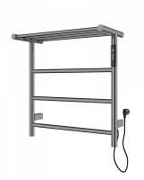 Полотенцесушитель электрический с полкой WONZON & WOGHAND, Темный графит (WW-AL402-GM) Полотенцесушитель электрический с полкой WONZON & WOGHAND, Темный графит (WW-AL402-GM)