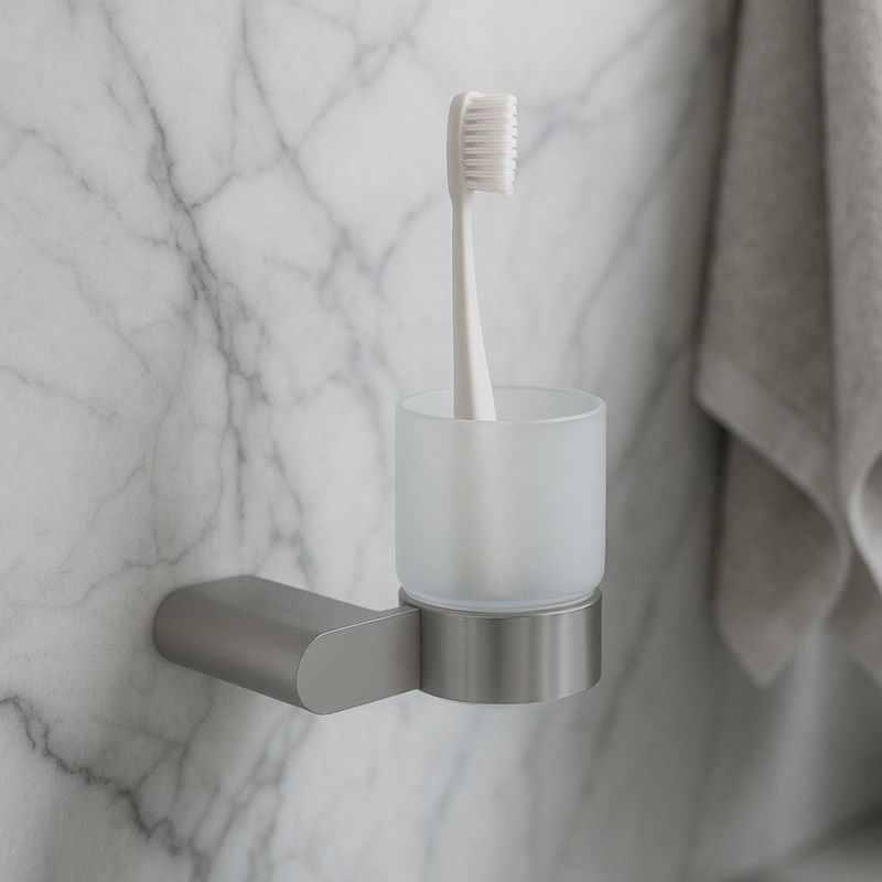 Стакан для ванной комнаты Knotlor SC102BS, сатин