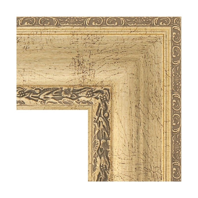 Зеркало Evoform Exclusive Floor 207х117 Состаренное серебро с орнаментом