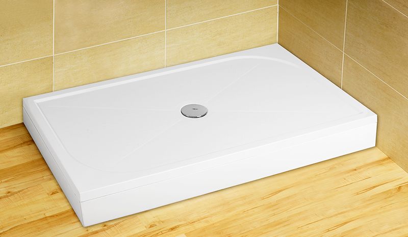 Душевой поддон из искусственного камня Radaway Paros D 80x160x13 белый