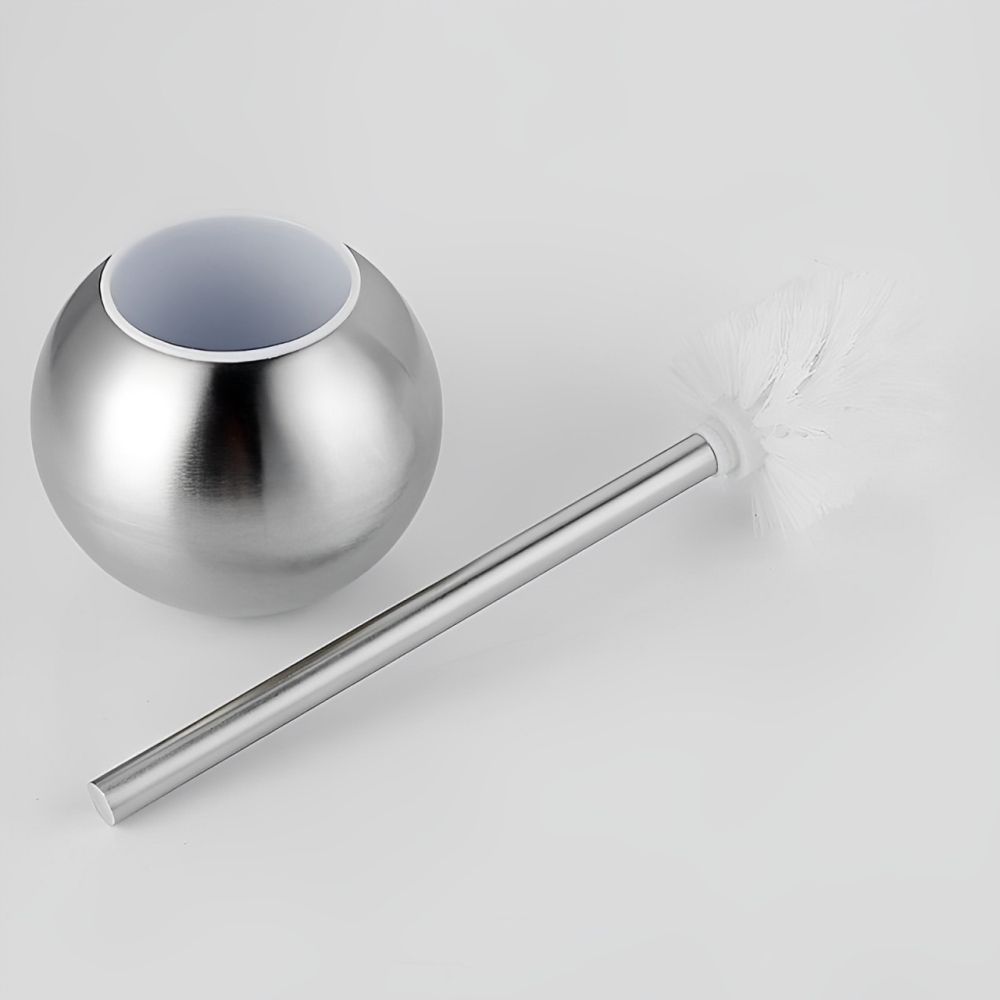 Ершик для унитаза напольный Maretti Alessia AS58N33, сатин, артикул AS58N33