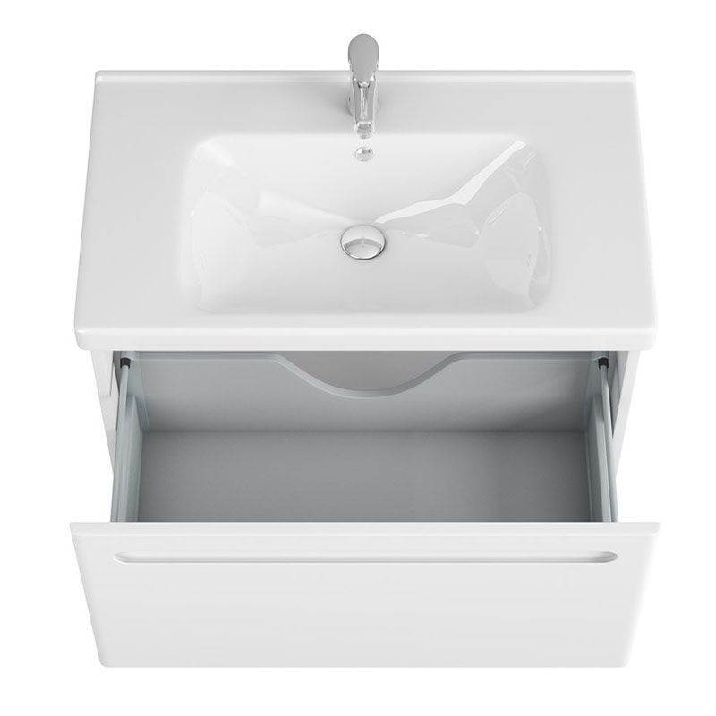 Тумба под раковину Owl 1975 Otalia 80 OW04.02.00 подвесная Белая, артикул OW04.02.00