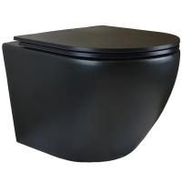 Унитаз Bronze de Luxe Scandi 3006-BM подвесной с сиденьем