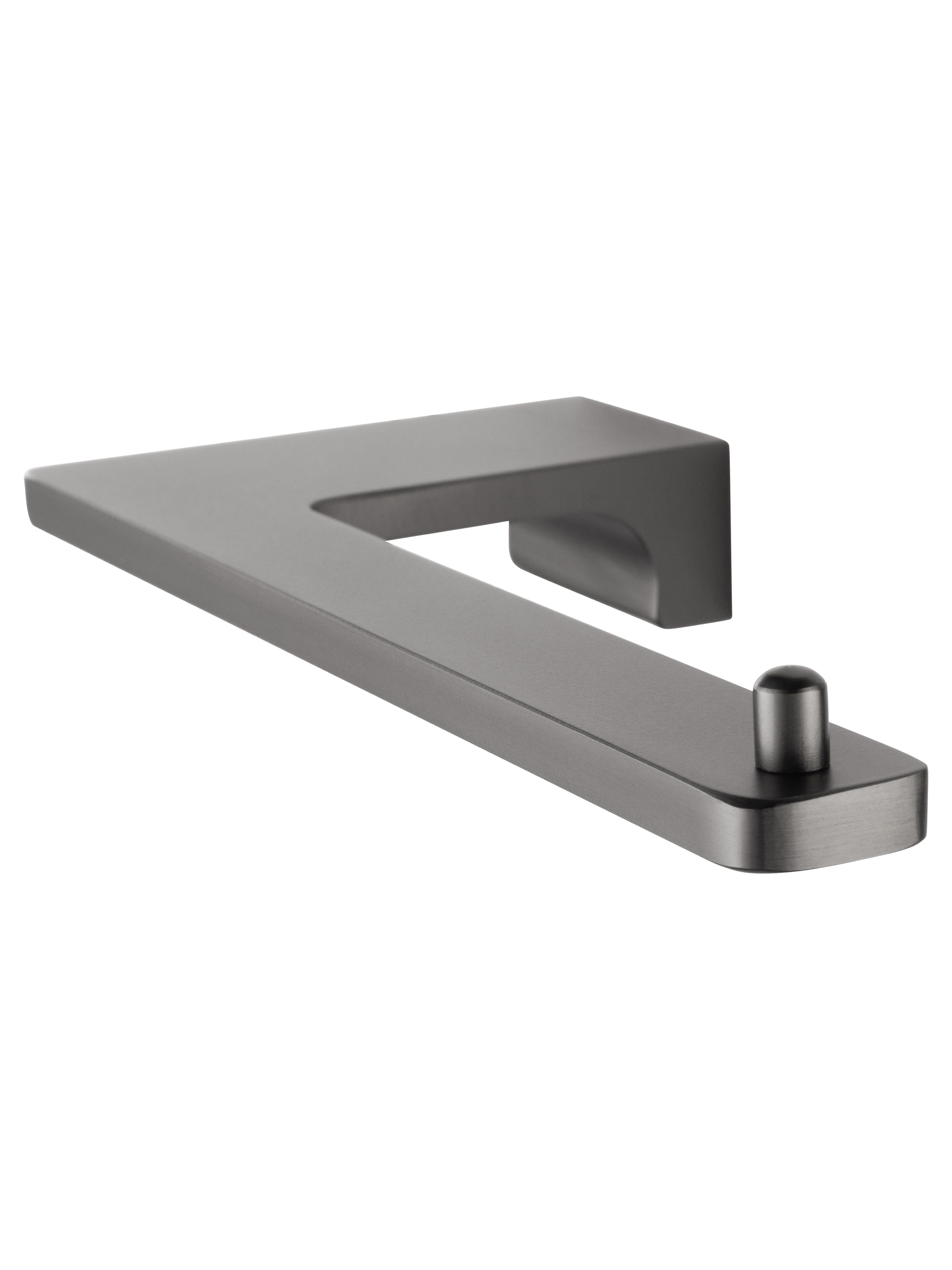 Держатель для туалетной бумаги без крышки WONZON & WOGHAND ECLIPSE, Темный графит (WW-9116-GM)