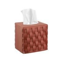 ADJ Салфетница Bottega, 12х12хH12 см., цвет: бордо/коньяк