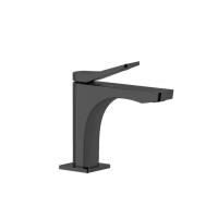 GESSI Rilievo Смеситель для раковины на 1 отв. без донного клапана  h=153мм, излив 126мм , цвет: nero XL