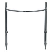 SIMAS Arcade Угловая структура для раковины AR884 и полки AR894, цвет хром (с царапинами/потертостями)