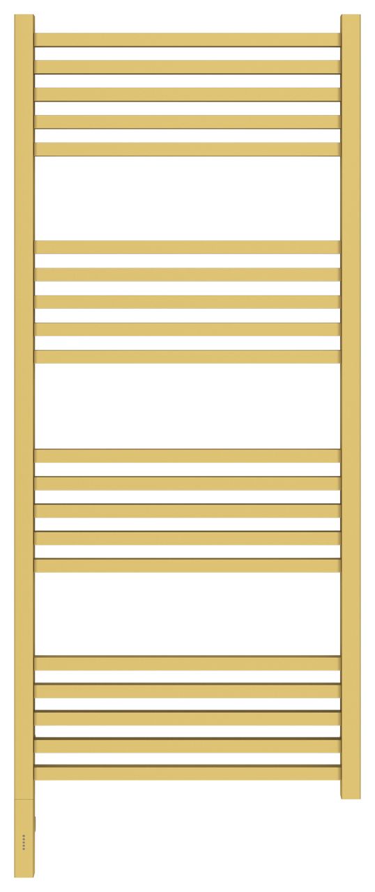 Полотенцесушитель электрический "МОДУС 3.0" 1200х500 / МЭМ левый (Матовое золото)