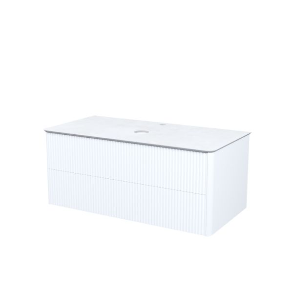 Тумба подвесная со столешницей IDDIS Aiger 100 см, белый (AIG10W0i95K)