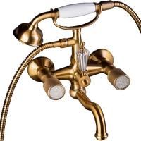 Смеситель для ванны Boheme Royal Cristal 313-RoyalCRST Бронза