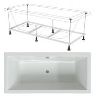 Ванна BERGES акриловая TARI 180x80 с каркасом Ванна BERGES акриловая TARI 180x80 с каркасом