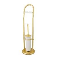 FORTUNA Стойка WC h72 см. 2-х функциональная, золото