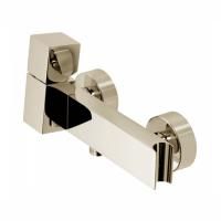 Bossini Cube Смеситель наружный для душа с выходом на 1/2”, цвет: никель шлифованньій Bossini Cube Смеситель наружный для душа с выходом на 1/2”, цвет: никель шлифованньій
