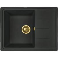 Кухонная мойка ZorG Granit GR 615 BLACK BRONZE Черный Бронза