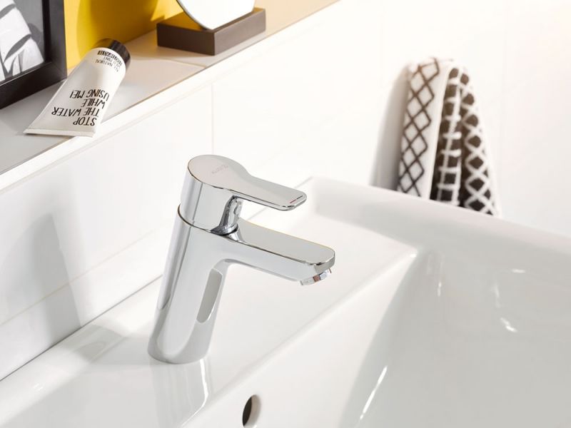 Смеситель для раковины  KLUDI PURE&EASY 372920565 (хром, L-12 H-10), шт Смеситель для раковины  KLUDI PURE&EASY 372920565 (хром, L-12 H-10), шт