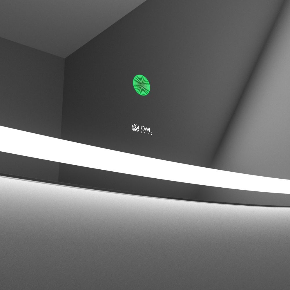 Gotland Зеркало с LED подсветкой, 900х800