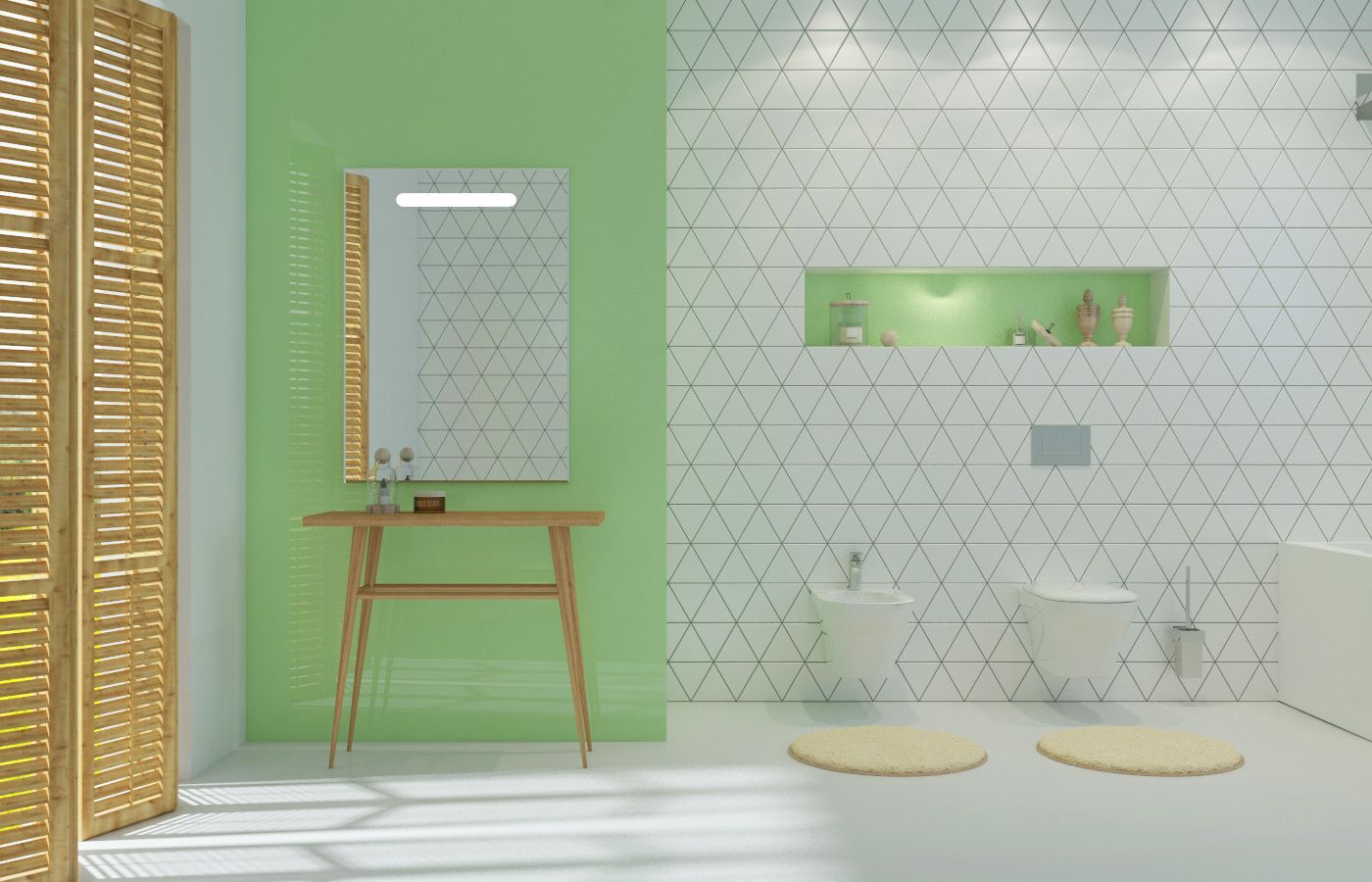 Комплект 2 в 1 Lavinia Boho Bristol Rimless 21031007