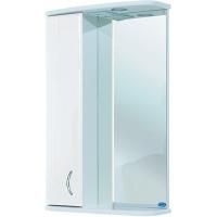 Зеркало со шкафом Bellezza Астра 50 4614906002011 с подсветкой L Белое