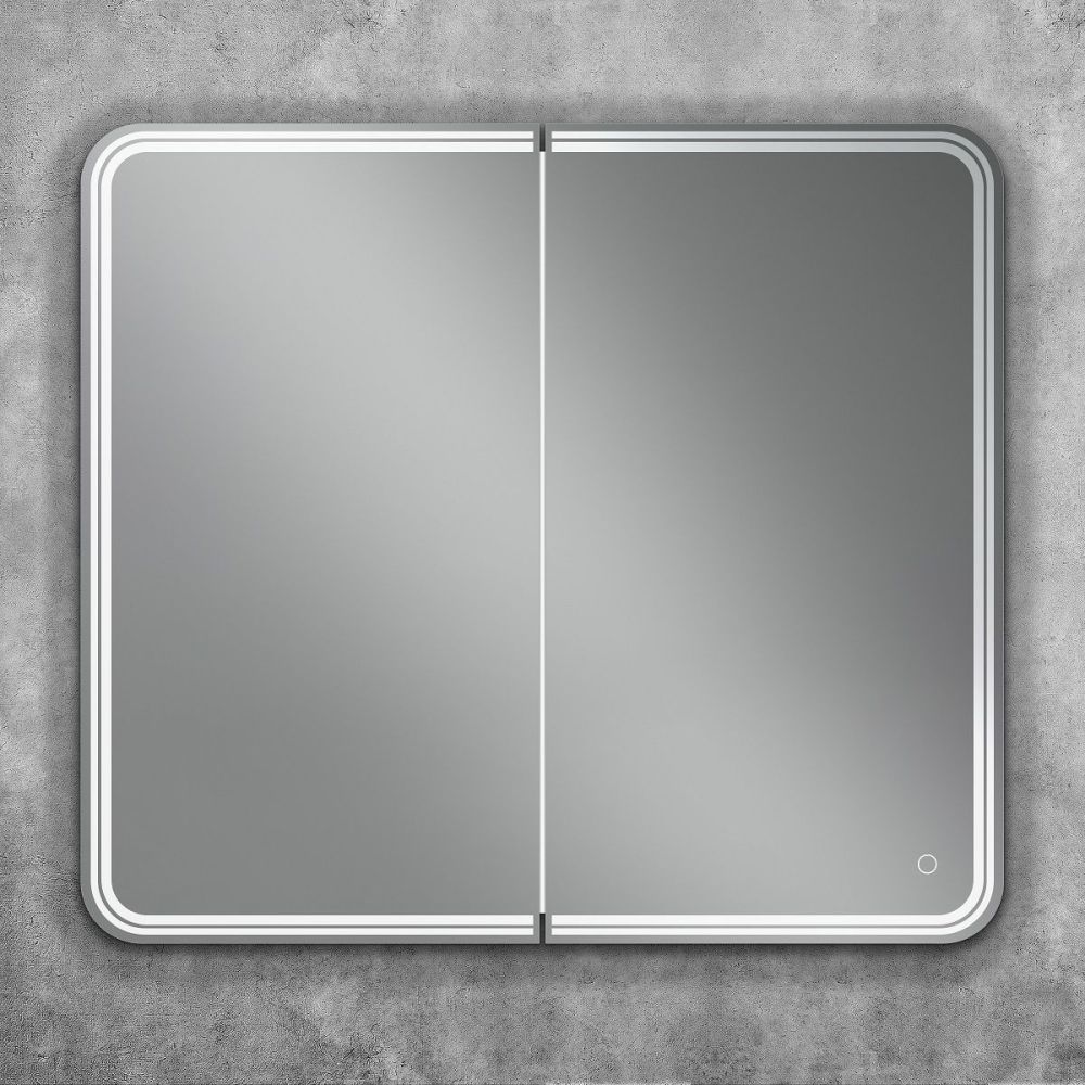Зеркало-шкаф с подсветкой ART&MAX VERONA AM-Ver-900-800-2D-DS-F, артикул AM-Ver-900-800-2D-DS-F