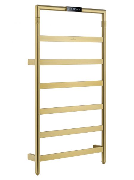 Полотенцесушитель электрический WONZON & WOGHAND KÖLN, Брашированное золото (WW-A6016-BG)