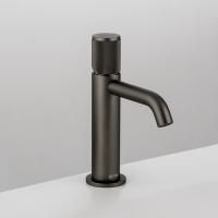 GATTONI MD Смеситель для раковины на 1 отверстие, ручка RONCO, высота излива 97,3 мм., с донным клапаном, цвет Grey anthracite GATTONI MD Смеситель для раковины на 1 отверстие, ручка RONCO, высота излива 97,3 мм., с донным клапаном, цвет Grey anthracite