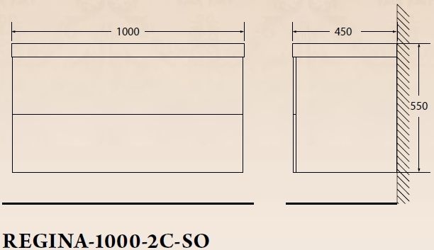 Тумба под раковину BelBagno Regina 100 REGINA-1000-2C-SO-MR-BLUM подвесная Marmo Rosa Тумба под раковину BelBagno Regina 100 REGINA-1000-2C-SO-MR-BLUM подвесная Marmo Rosa
