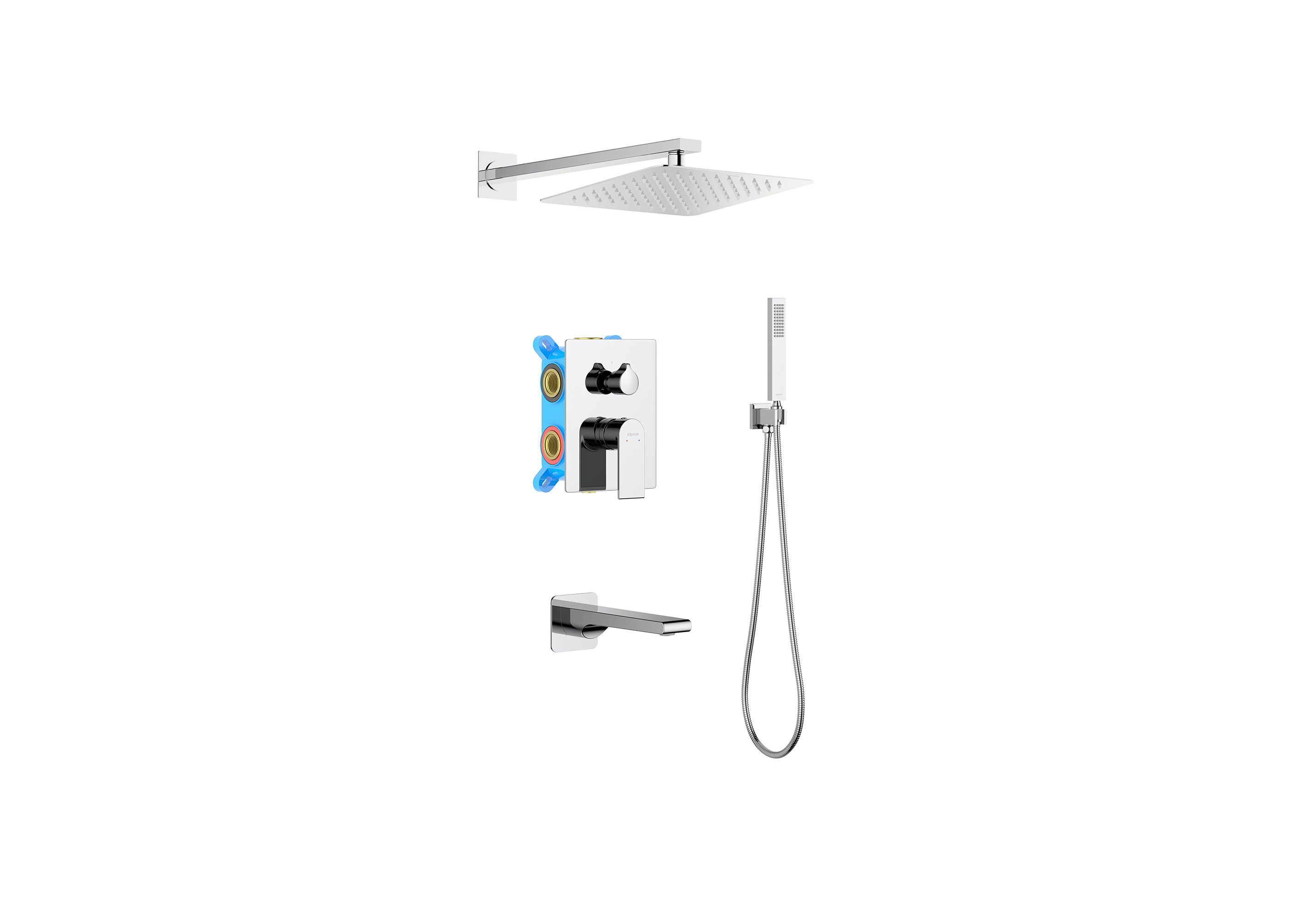 Set 4 в 1 душевой комплект AQUATEK AQ1473CR ЛИРА Set 4 в 1 душевой комплект AQUATEK AQ1473CR ЛИРА