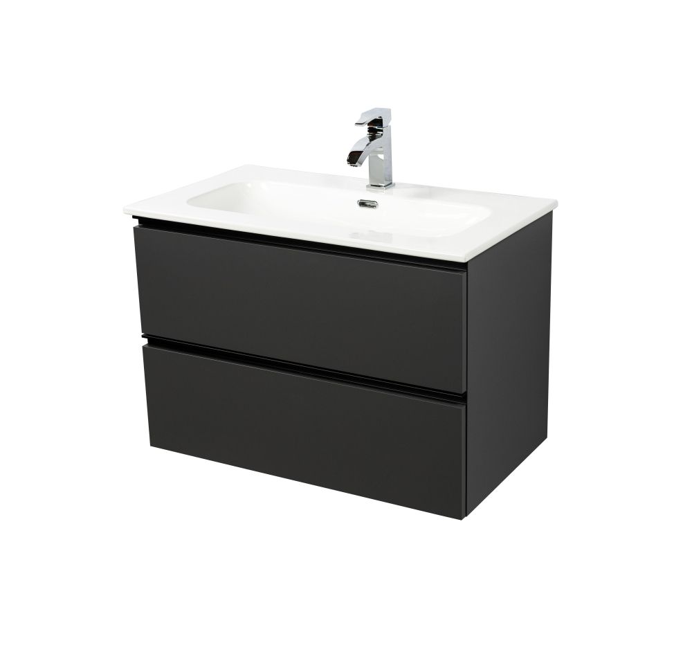 Комплект мебели Visobath Granada, 800 мм, цвет пепельный матовый лак (Ceniza), артикул 87521/Ceniza