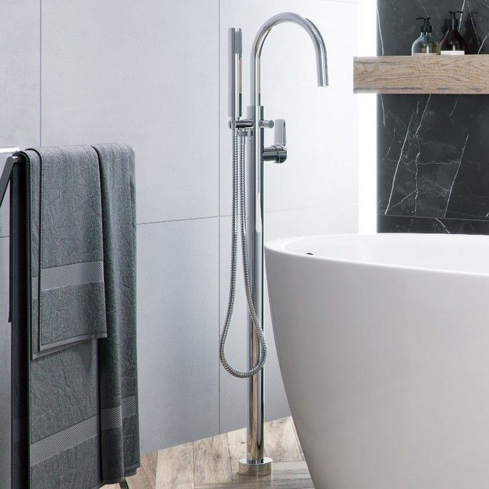 Смеситель для ванны отдельностоящий EXCELLENT Clever 2.0 ARAC.4157CR (хром)