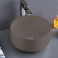 Artceram COGNAC Раковина настольная Ø 35 см, цвет tortora