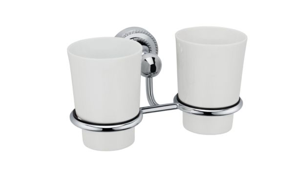 Стакан для зубных щеток Fixsen Style FX-41107 Хром