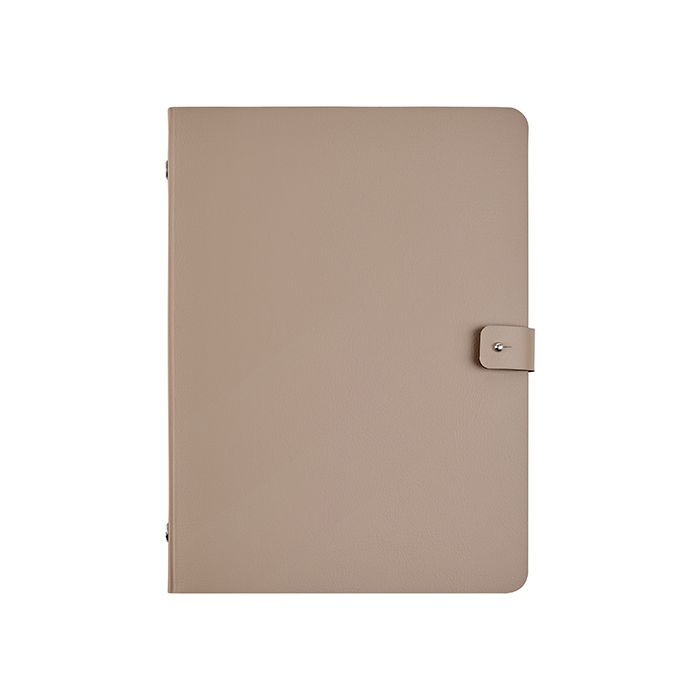 ADJ Блокнот А5, 16,5x25 см., цвет: капучино/шоколад