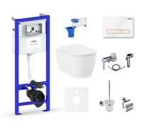 Комплект 10 в 1 Lavinia Boho Bell Pro Rimless 75110477, премиум с пластиковой клавишей