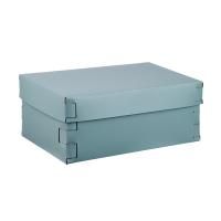 Colombo Adj Коробка Snob, 32x20H13,5 см, цвет: небесный/эвкалипт Colombo Adj Коробка Snob, 32x20H13,5 см, цвет: небесный/эвкалипт