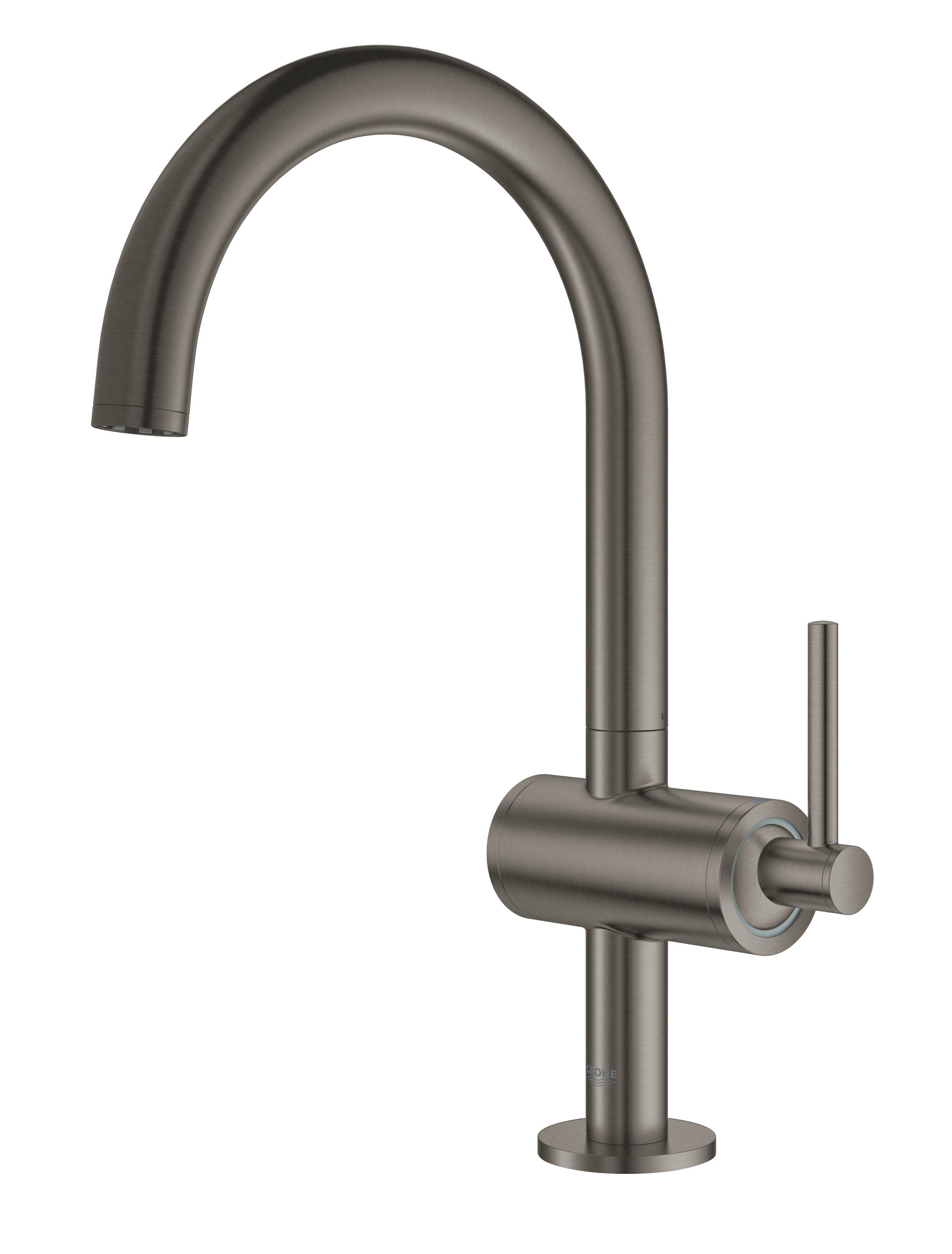 Смеситель для раковины GROHE Atrio New, темный графит матовый (32042AL3) Смеситель для раковины GROHE Atrio New, темный графит матовый (32042AL3)