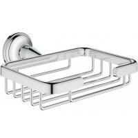 Полочка-решетка GROHE Essentials Authentic, хром (40659001) Полочка-решетка GROHE Essentials Authentic, хром (40659001)