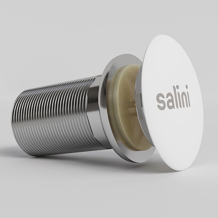 Salini Донный клапан  для раковины D501"Up&Down" для моделей Callista 101-108/Gloria 301-311/Ottavia, S-Stone,  цвет: белый матовый Salini Донный клапан  для раковины D501"Up&Down" для моделей Callista 101-108/Gloria 301-311/Ottavia, S-Stone,  цвет: белый матовый