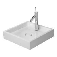 Duravit Starck 1 Раковина шлифованный вариант, без перелива, без площадки под смес., вкл. крепление, а также выпуск с керамической крышкой, 470x470мм, Duravit Starck 1 Раковина шлифованный вариант, без перелива, без площадки под смес., вкл. крепление, а также выпуск с керамической крышкой, 470x470мм,