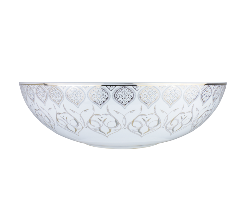 Раковина чаша Bronze de Luxe Persia 2008, белый, артикул 2008