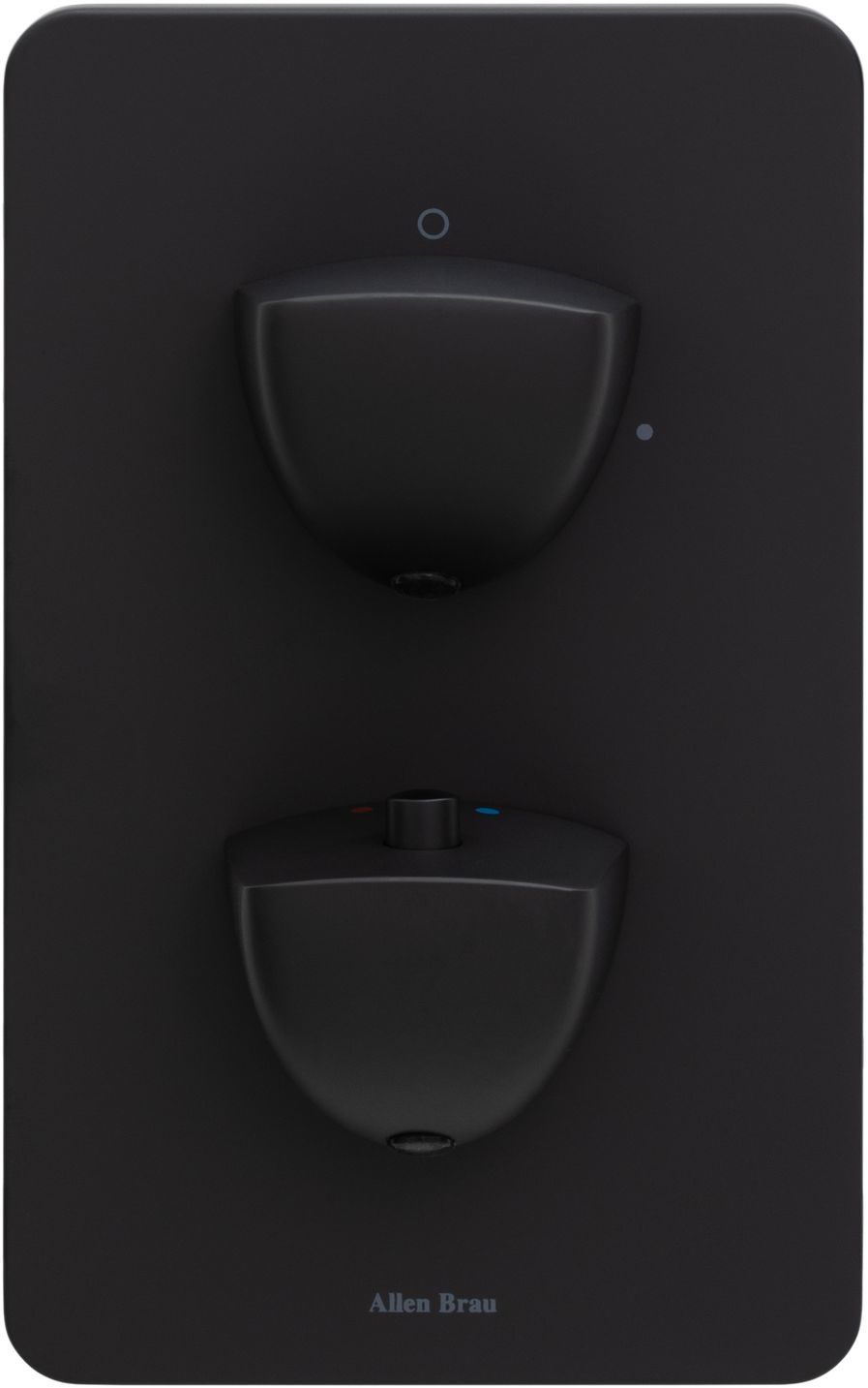 Смеситель для душа Allen Brau Infinity 5.21116-31 (с внутренней частью, 1 выход) черный матовый, артикул 5.21116-31