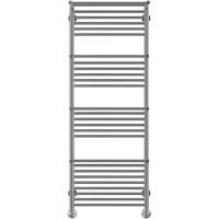 Водяной полотенцесушитель Terminus Аврора П27 500x1390 4660059582320 с полкой Хром