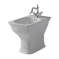 Artceram CIVITAS Биде напольное 36x54 cм, 1 отверстие, цвет: серый