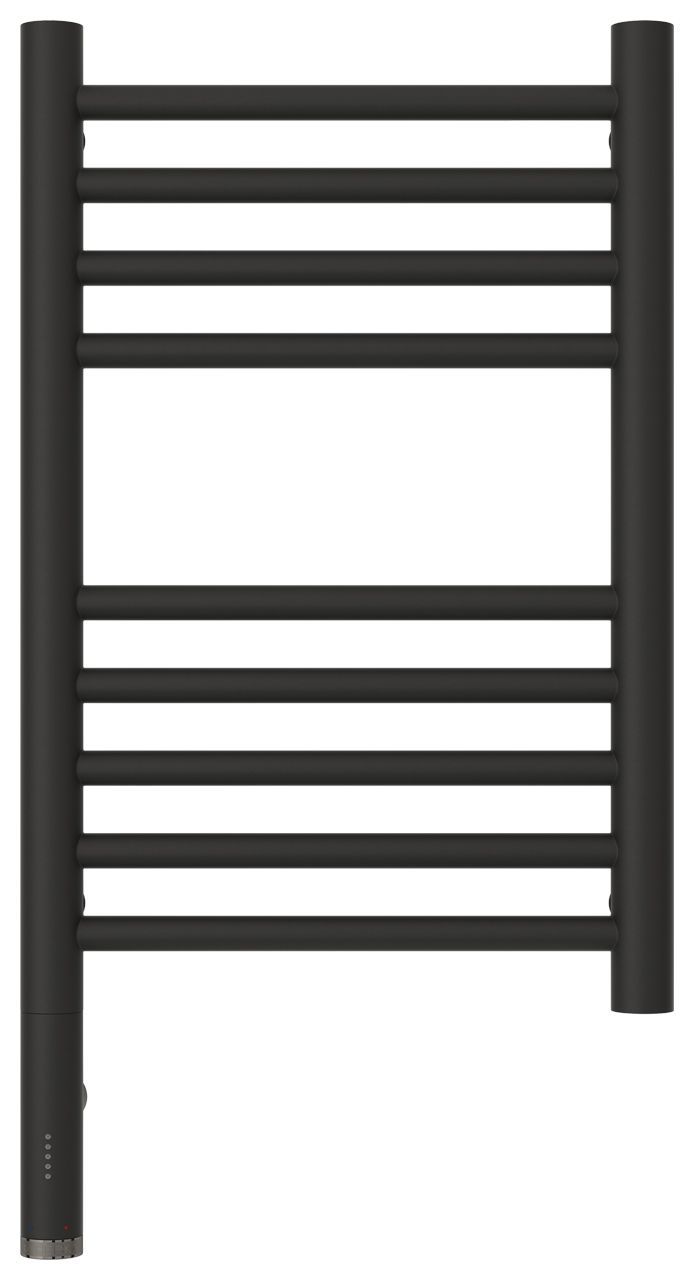 Полотенцесушитель электрический "БОГЕМА 3.0" прямая 500х300 / МЭМ левый (Тёмный титан муар)