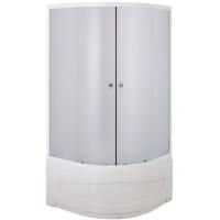 Душевой уголок Niagara NG-005 80х80 с поддоном профиль Хром стекло матовое