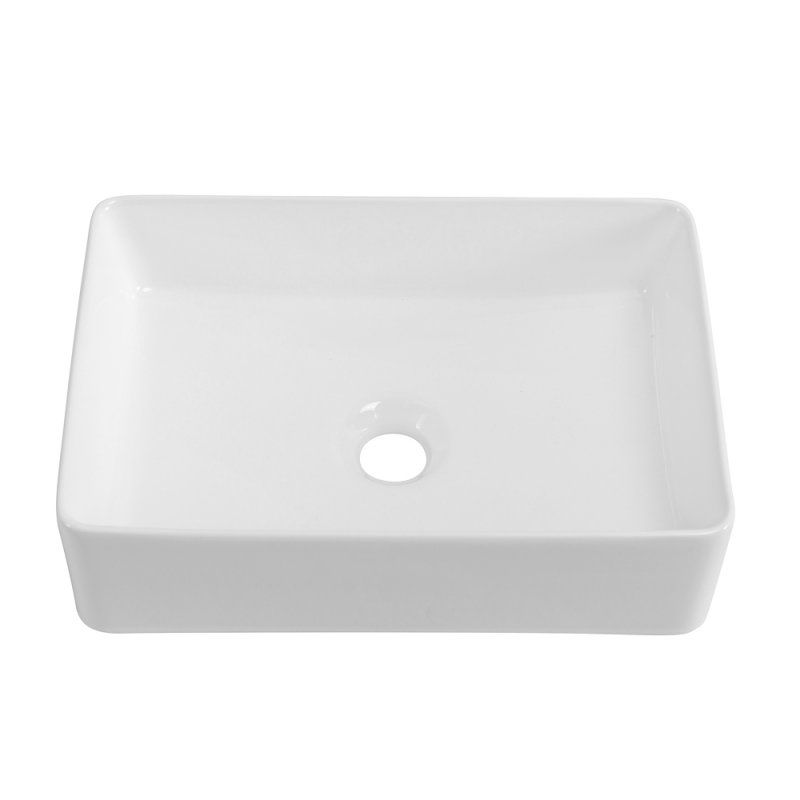 Раковина накладная керамическая CZR-6596, артикул CZR-6596