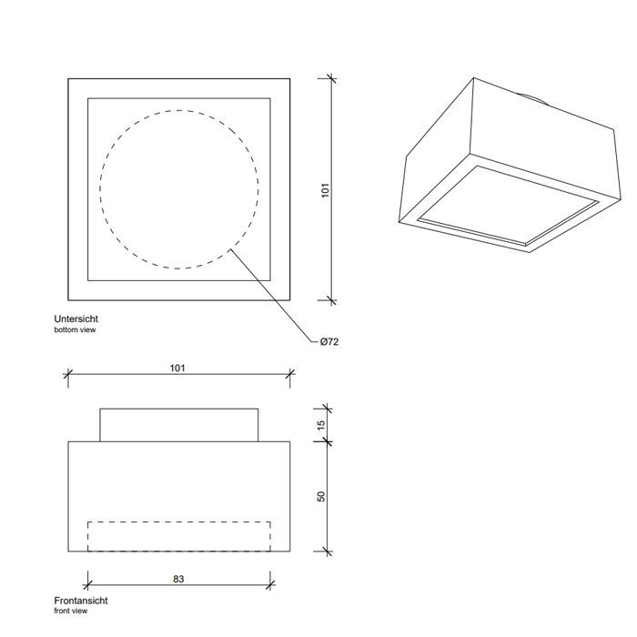Decor Walther Cut 10 Светильник потолочный 10x10x6.5см, 1x G9 max. 40W, цвет: хром ЗАКАЗ ПО ЗАПРОСУ Decor Walther Cut 10 Светильник потолочный 10x10x6.5см, 1x G9 max. 40W, цвет: хром ЗАКАЗ ПО ЗАПРОСУ