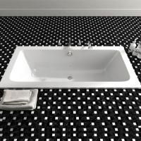 Devon Слив-перелив полуавтомат для встроенных ванн BAYSWATER/BATTERSEA , с пластиковой трубкой, цвет: хром (без сифона и патрубка выпуска)